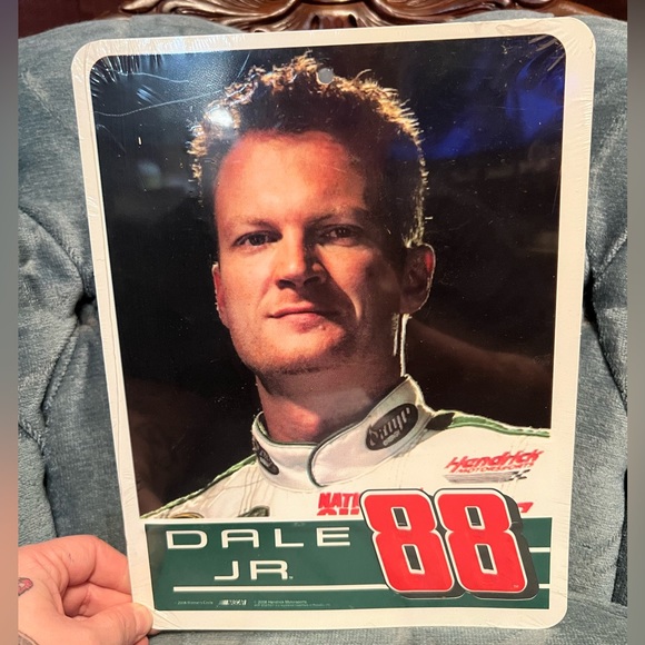 NASCAR Dale Earnhardt Jr #88 Tin Sign plastic wrapped, sealed NWT - Picture 1 of 4